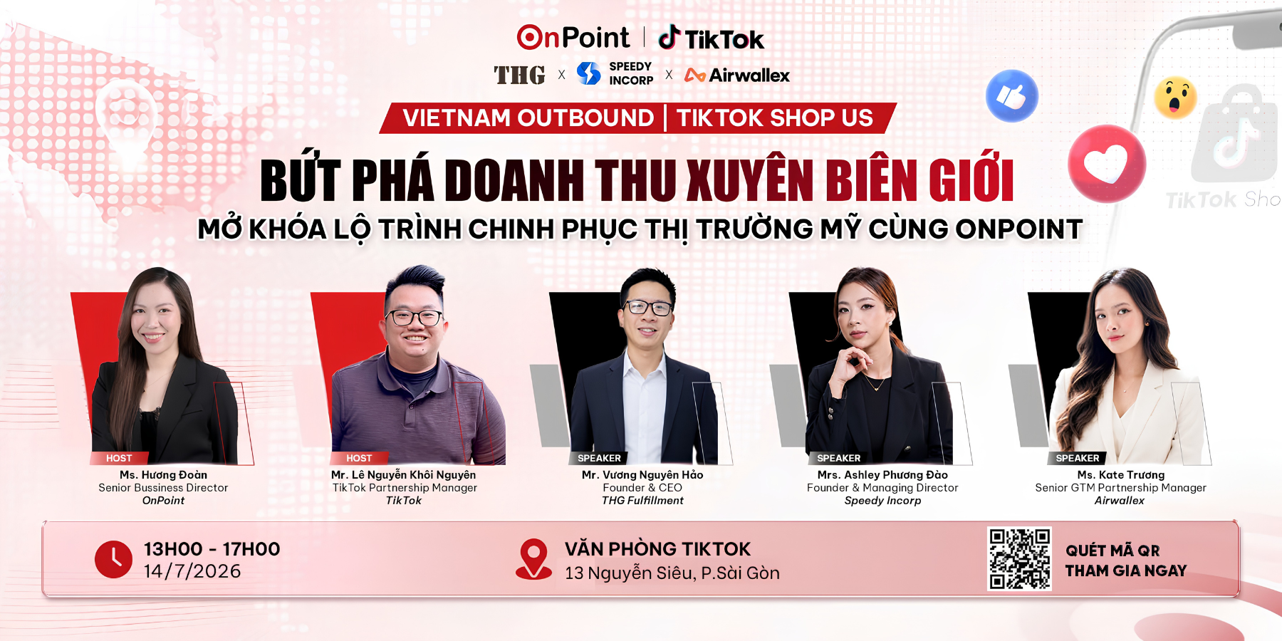 THG x ONPOINT: Go Global - Bứt phá doanh thu xuyên biên giới